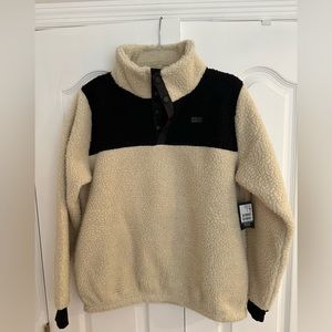 NWT Salty Crew Leader Sherpa Pullover (Women’s M)
